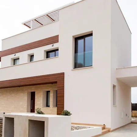 Villa Santa Barbara Seafront W Jacuzzi Pool Paphos