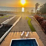 Villa Santa Barbara Seafront W Jacuzzi Pool Paphos